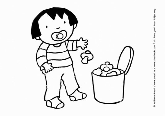 Anna gooit haar tutjes weg