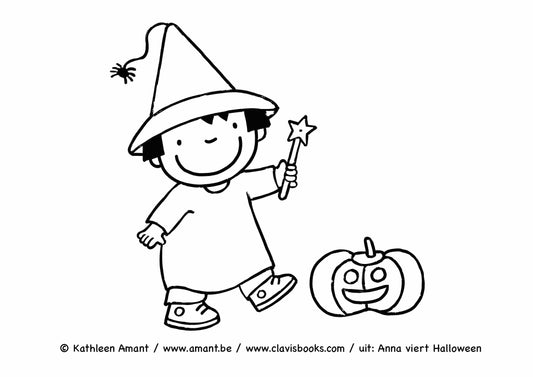 Anna viert Halloween