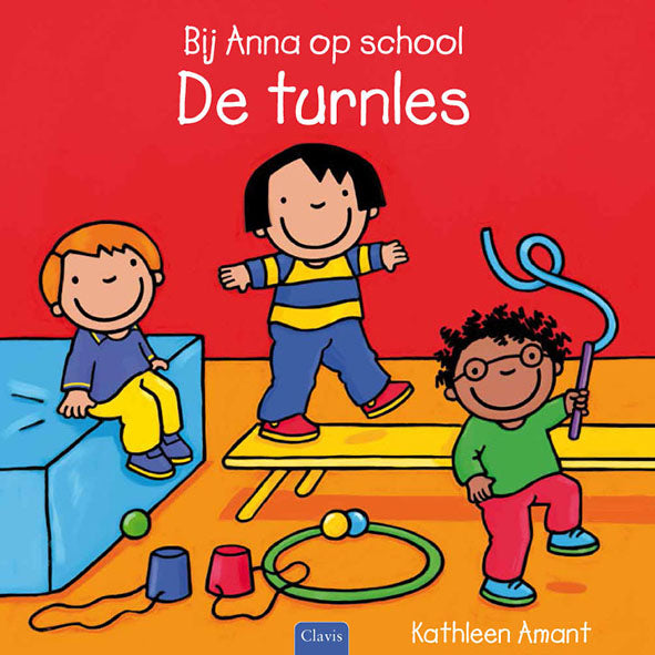 Bij Anna op school. De turnles