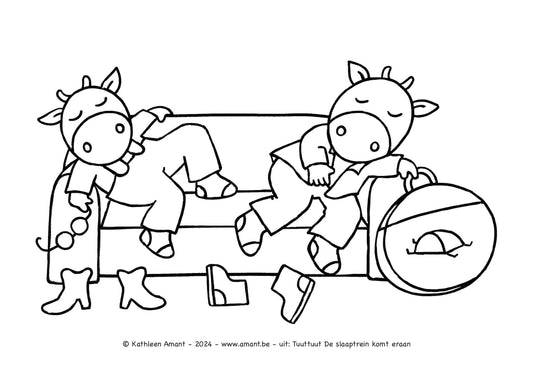 Tuuttuut De slaaptrein koeien