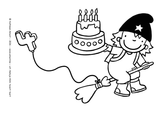 Heksje Mimi is jarig