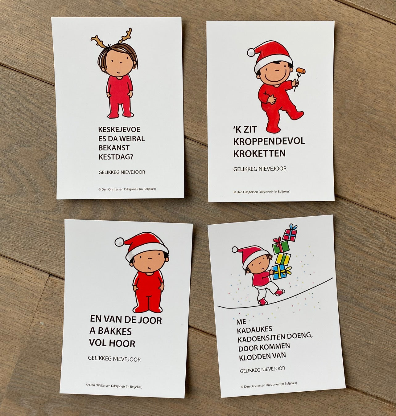 Pakket Oilsjterse Kestkortjes
