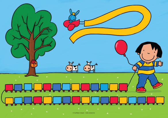 Aanwezigheidsbord + verjaardagskalender: Anna