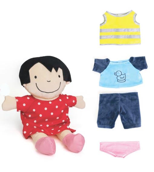 Anna handpop kledingset