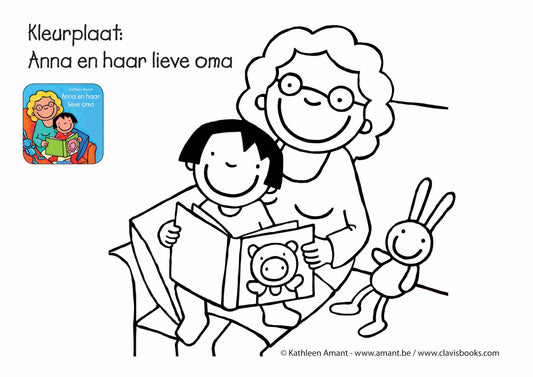 Anna en haar lieve oma