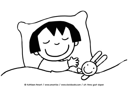 Anna gaat slapen