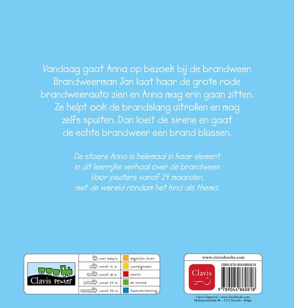 Anna bij de brandweer
