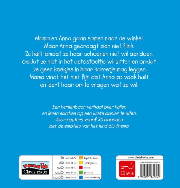 Niet huilen, Anna