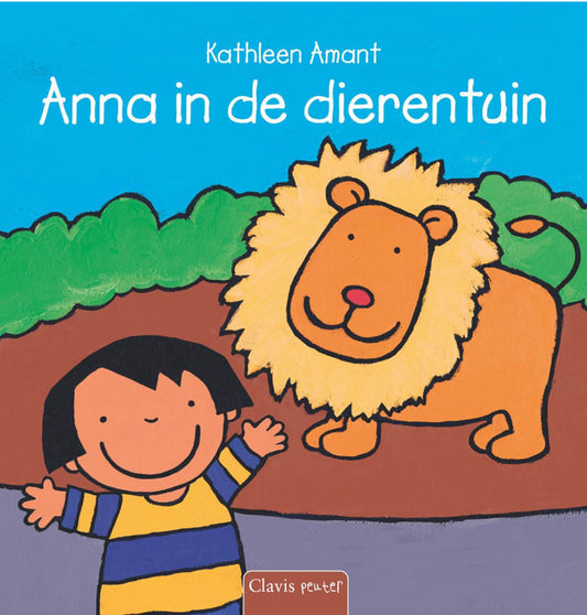 Anna in de dierentuin