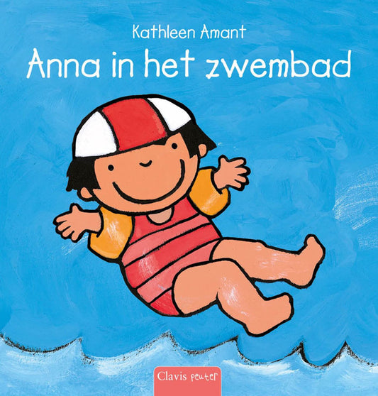 Anna in het zwembad