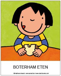 Dagritmekaarten Anna voor thuis (set 1)