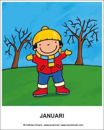 De maanden van het jaar + seizoenen Anna