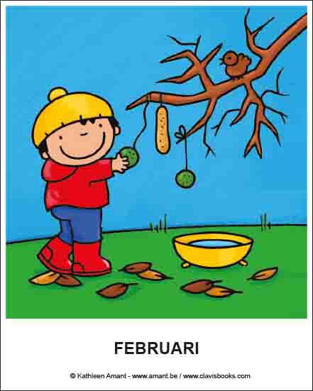 De maanden van het jaar + seizoenen Anna