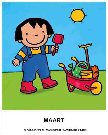 De maanden van het jaar + seizoenen Anna