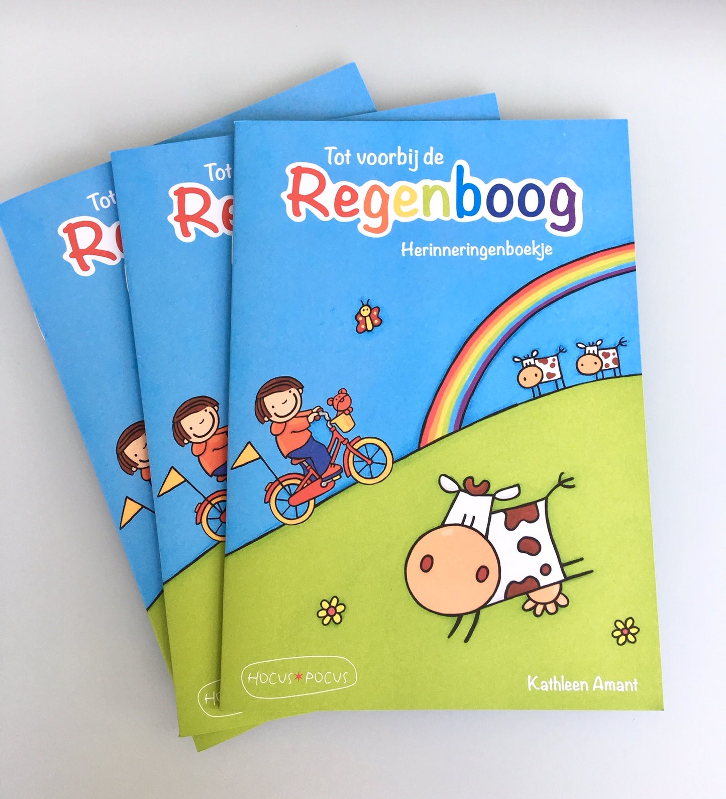 Herinneringenboekje 'Tot voorbij de regenboog'