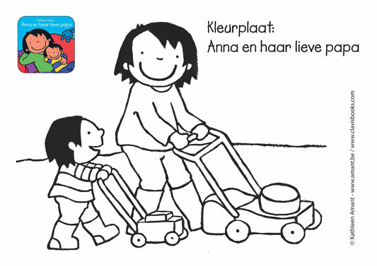 Anna en haar lieve papa