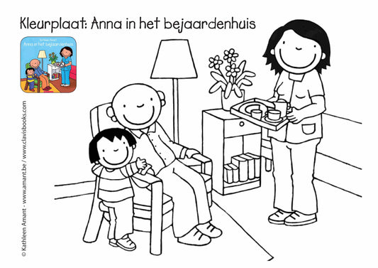 Anna in het bejaardentehuis