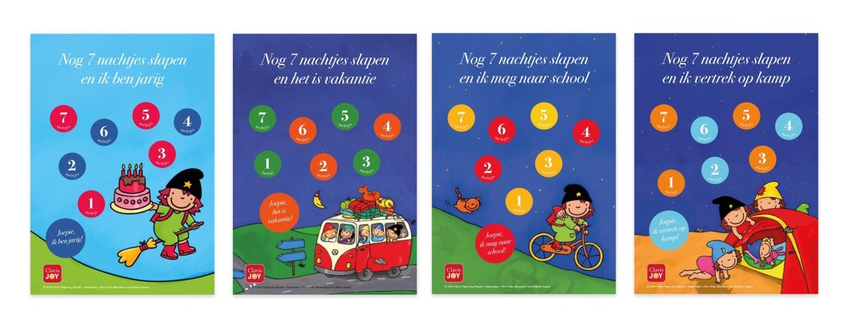 Aftelkalenders Heksje Mimi