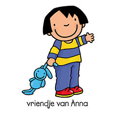 Strijkapplicatie: Vriendje van Anna