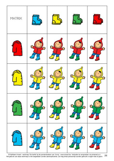 Werkmap: 'De herfst'