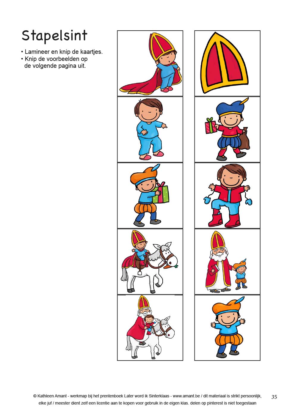 Werkmap: 'Later word ik Sinterklaas'