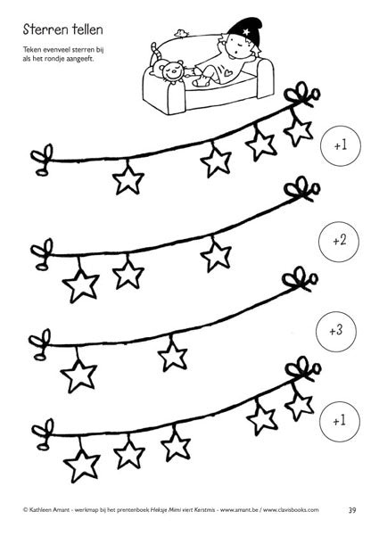 Werkmap: Heksje Mimi viert Kerstmis