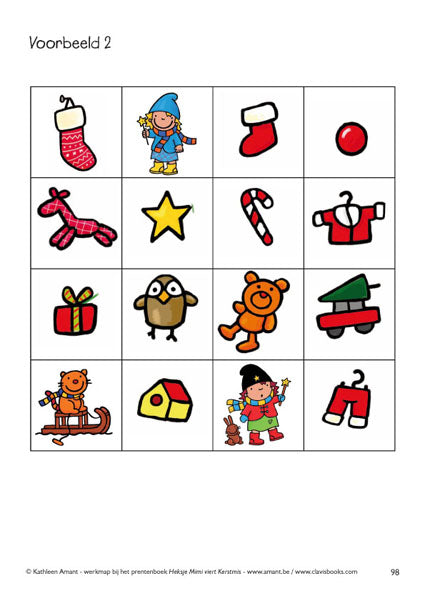 Werkmap: Heksje Mimi viert Kerstmis