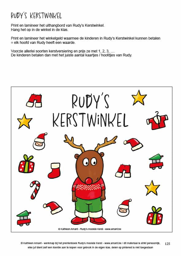 Werkmap: 'Rudy's mooiste Kerst'