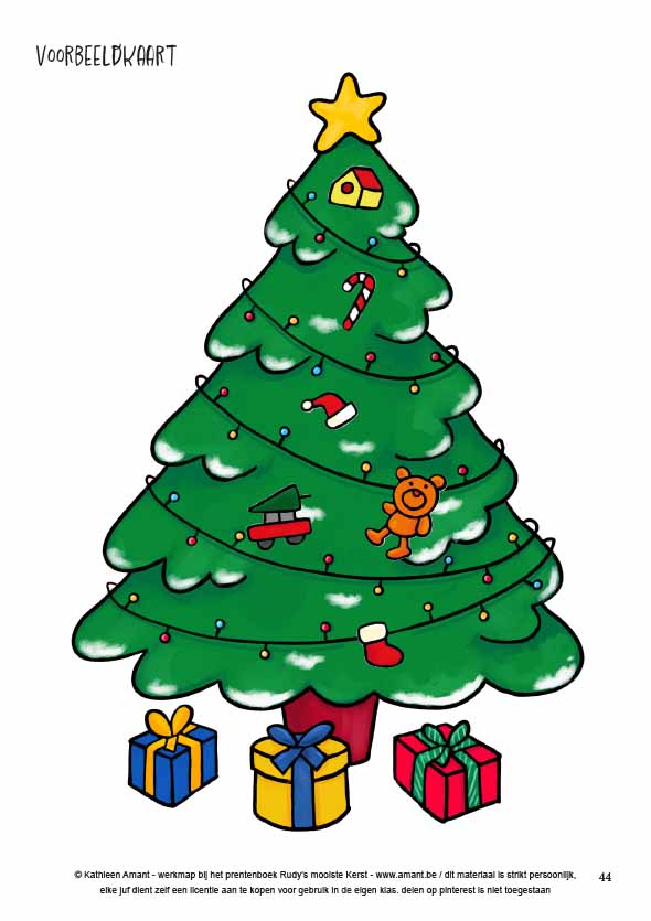 Werkmap: 'Rudy's mooiste Kerst'