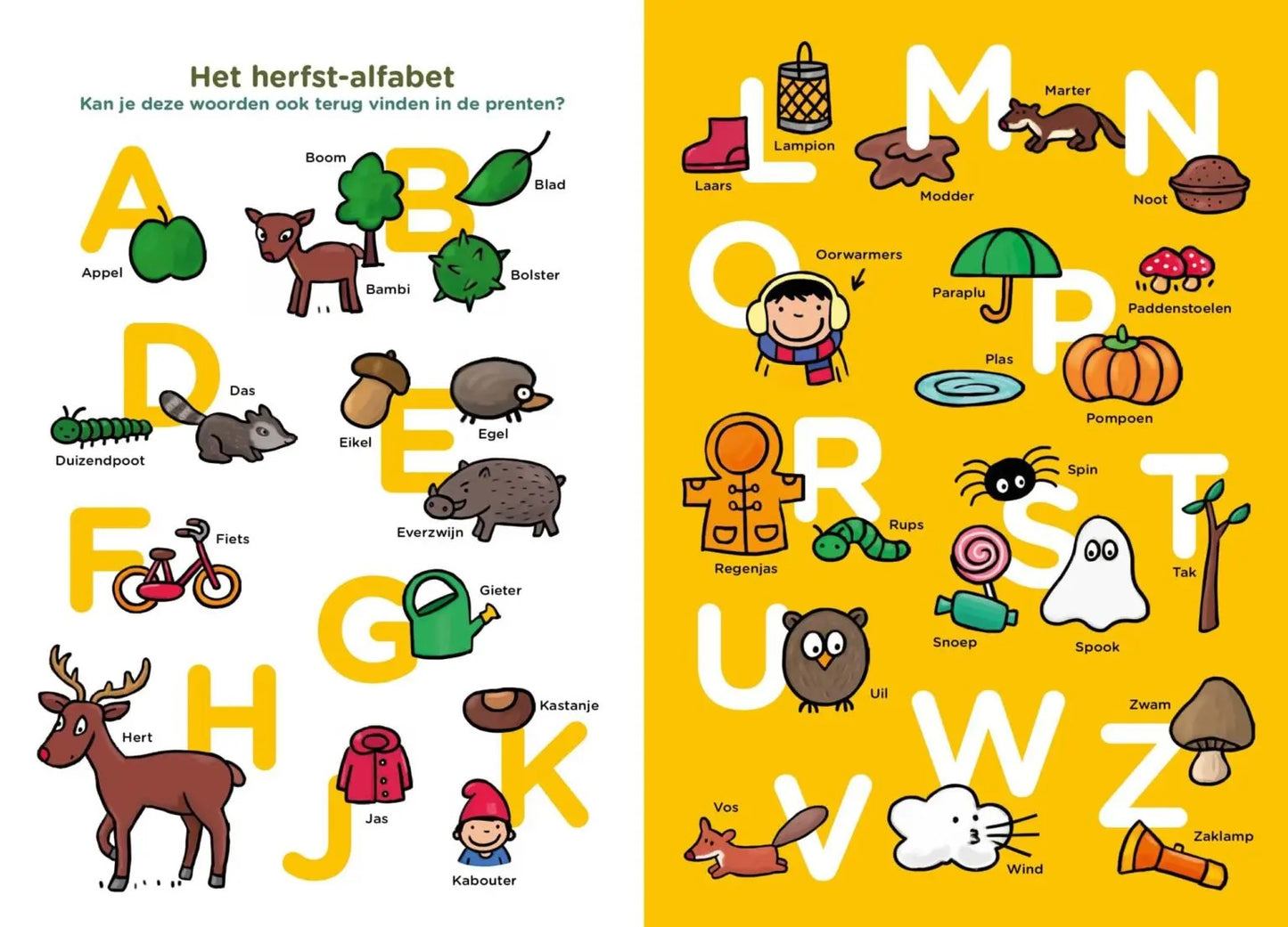 Herfst zoekboek