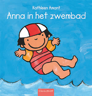 Anna in het zwembad