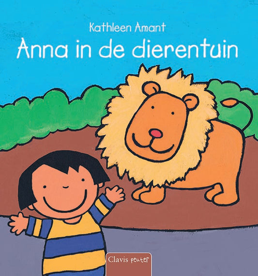 Anna in de dierentuin