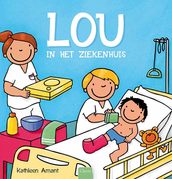 Lou in het ziekenhuis