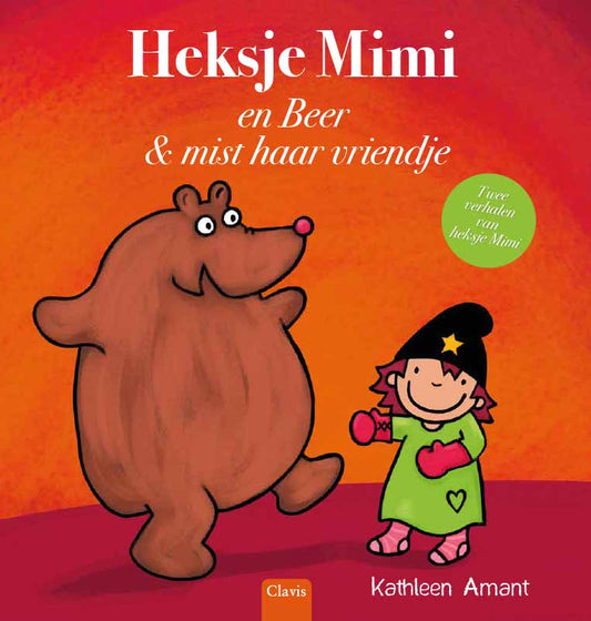 Heksje Mimi en beer en mist haar vriendje