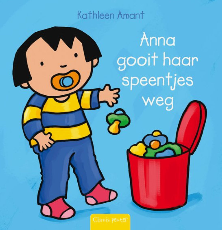 Anna gooit haar speentjes weg