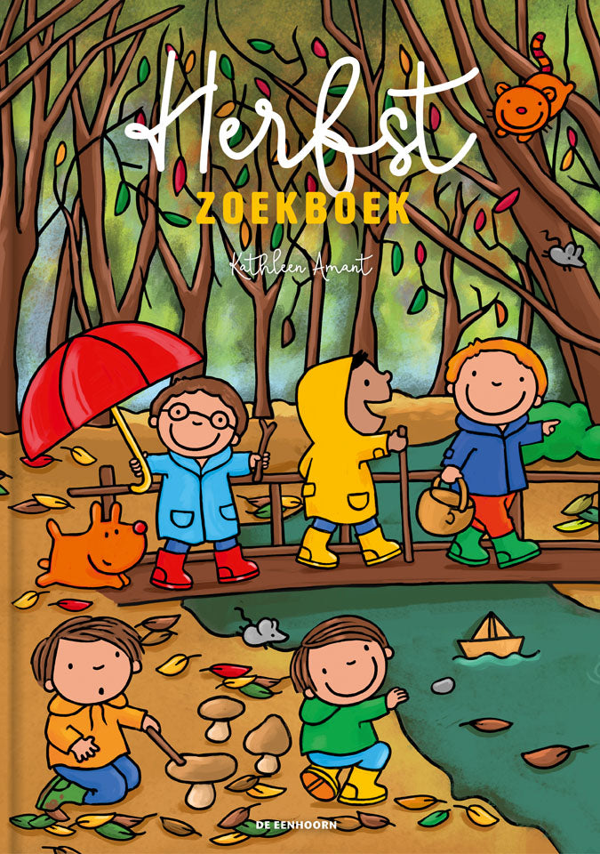 Cover van het herfst zoekboek van Kathleen Amant