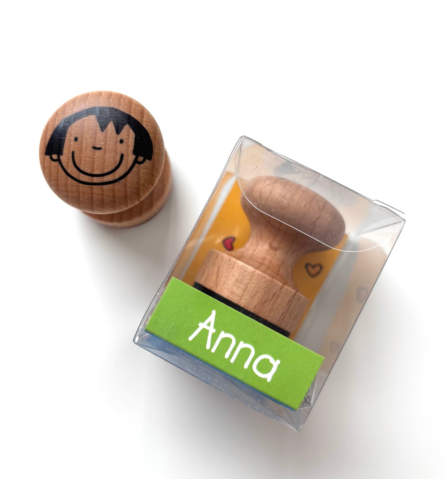 Stempel met Anna van Kathleen Amant