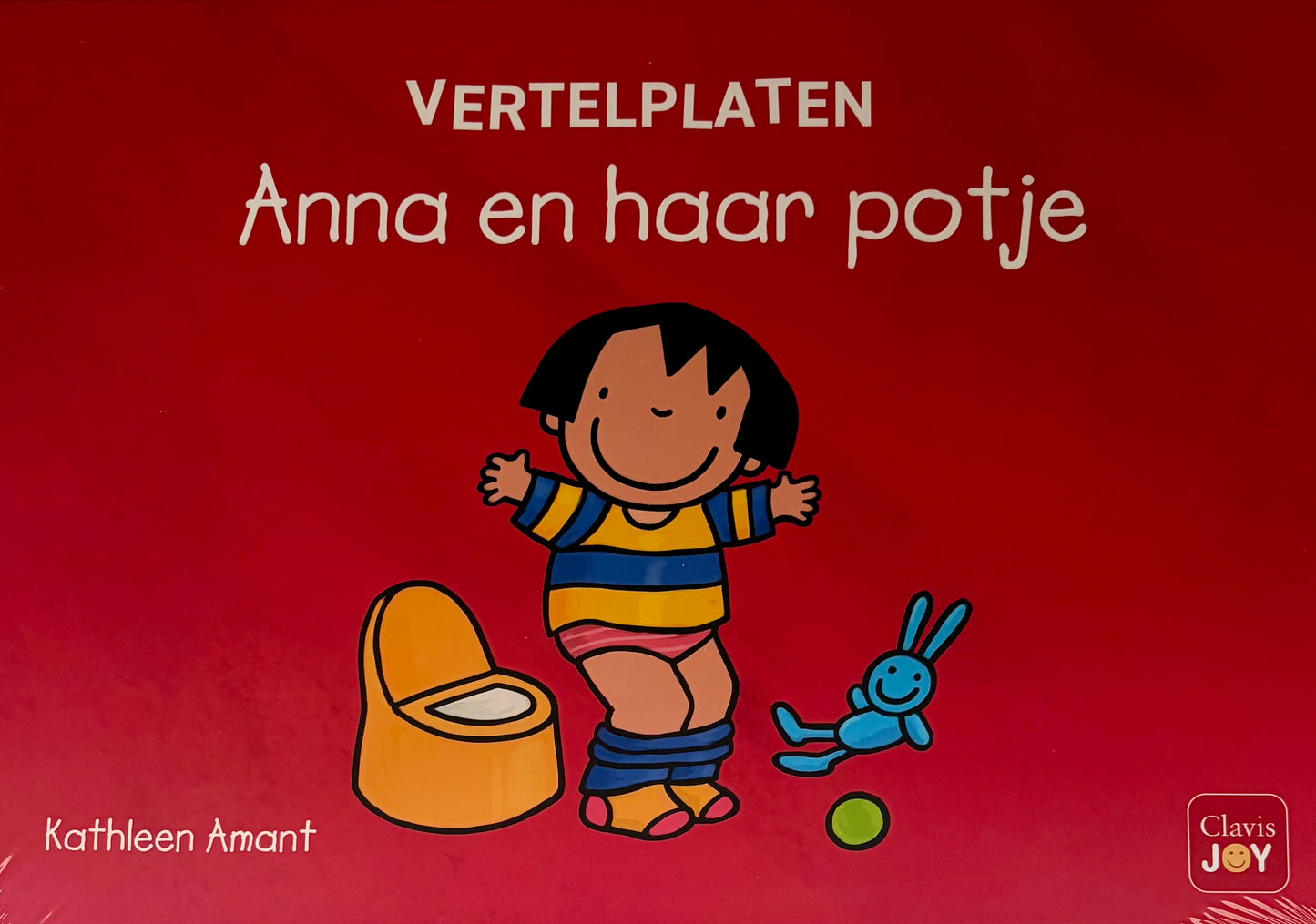 Cover Vertelplaten/kamishibai Anna en haar potje van Kathleen Amant