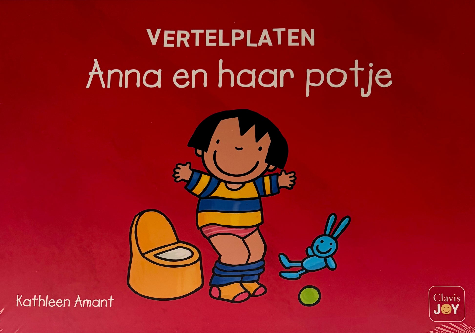 Cover Vertelplaten/kamishibai Anna en haar potje van Kathleen Amant