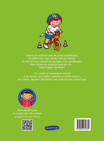 De grote loopfietsrace