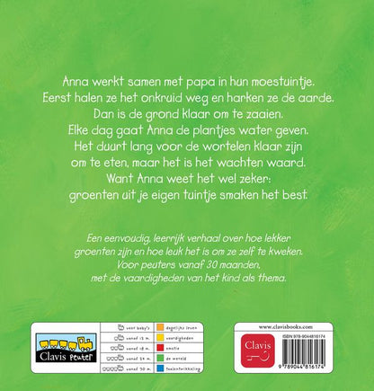 Anna en haar groentetuintje