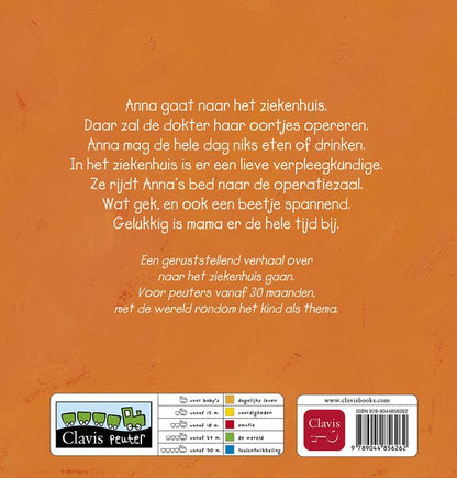 Anna in het ziekenhuis