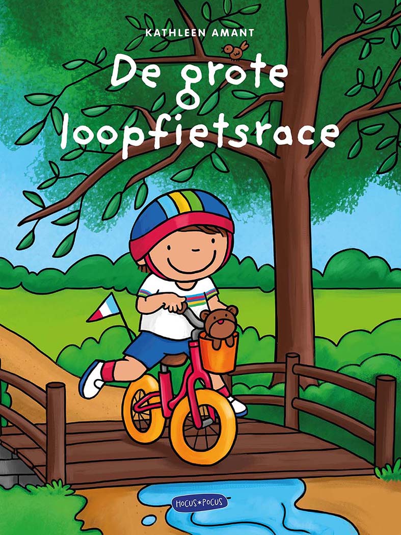 De grote loopfietsrace