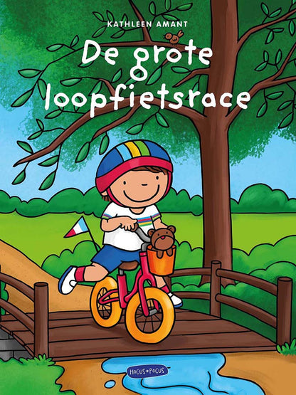 De grote loopfietsrace