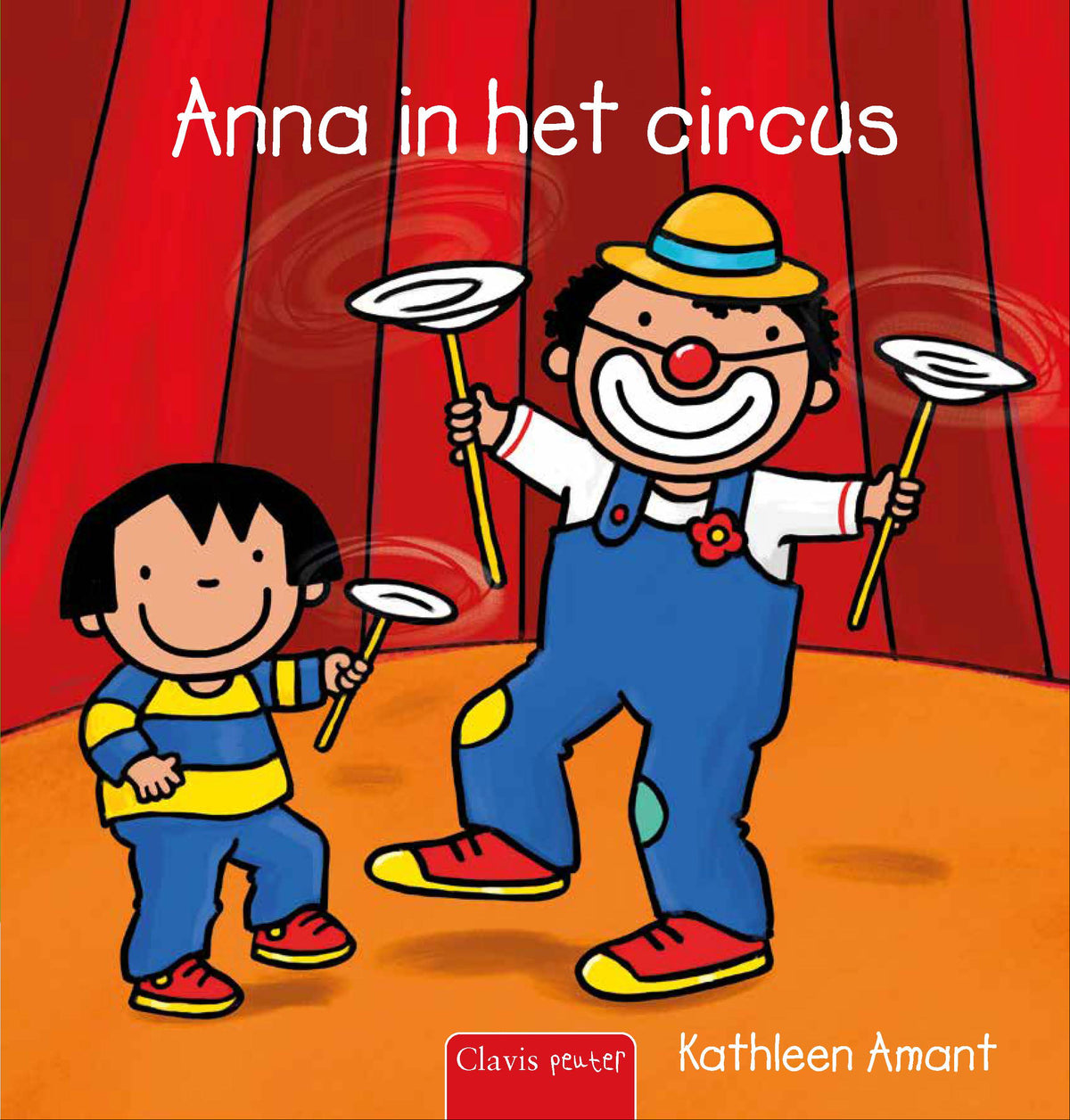 Cover Anna in het circus van Kathleen Amant