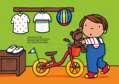 De grote loopfietsrace