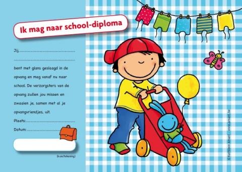 Naar school-diploma