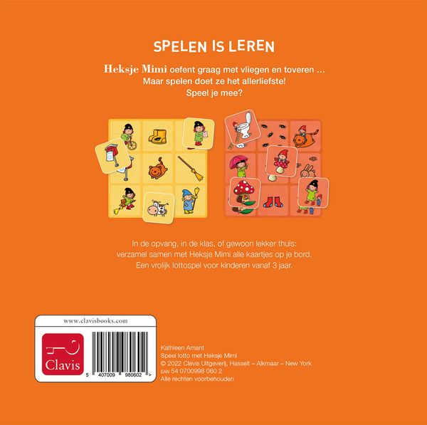 Speel lotto met Heksje Mimi