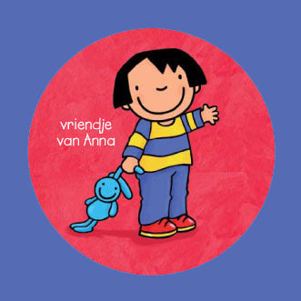 Stickers: Vriendje van Anna