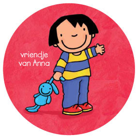 Stickers: Vriendje van Anna